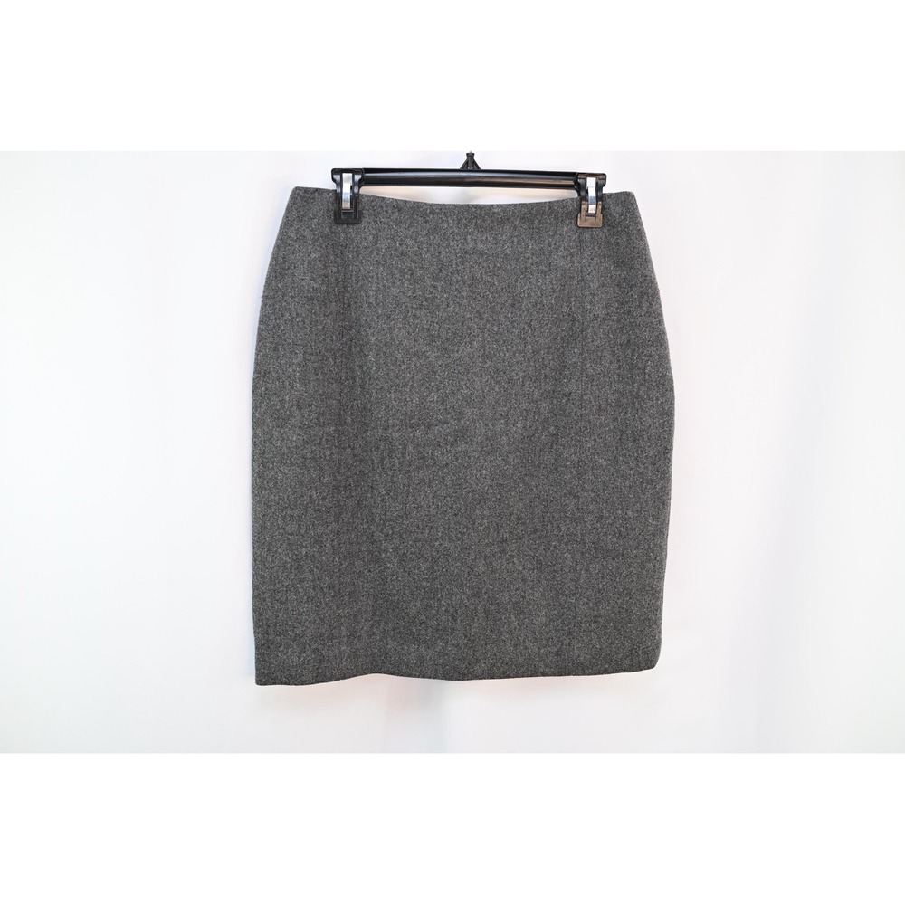 Vintage KGR Gray Wool Skirt Size 12